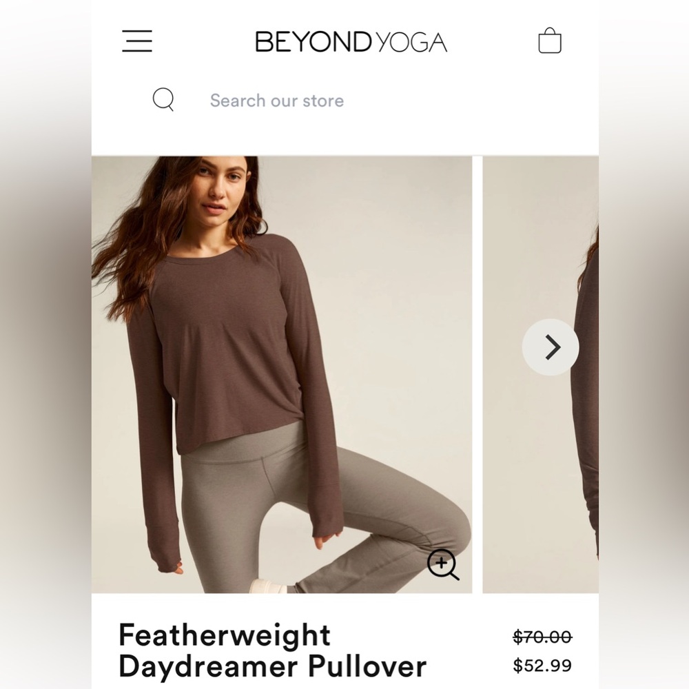 Beyond Yoga Featherweight Daydreamer Pullover